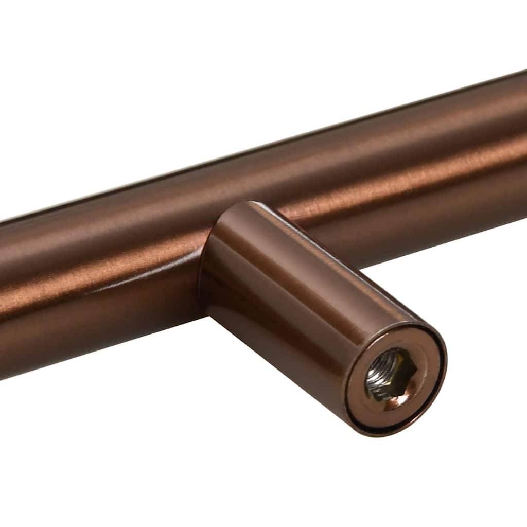 Möbelgriffe 10 Stk. Bronzen 128 mm Edelstahl