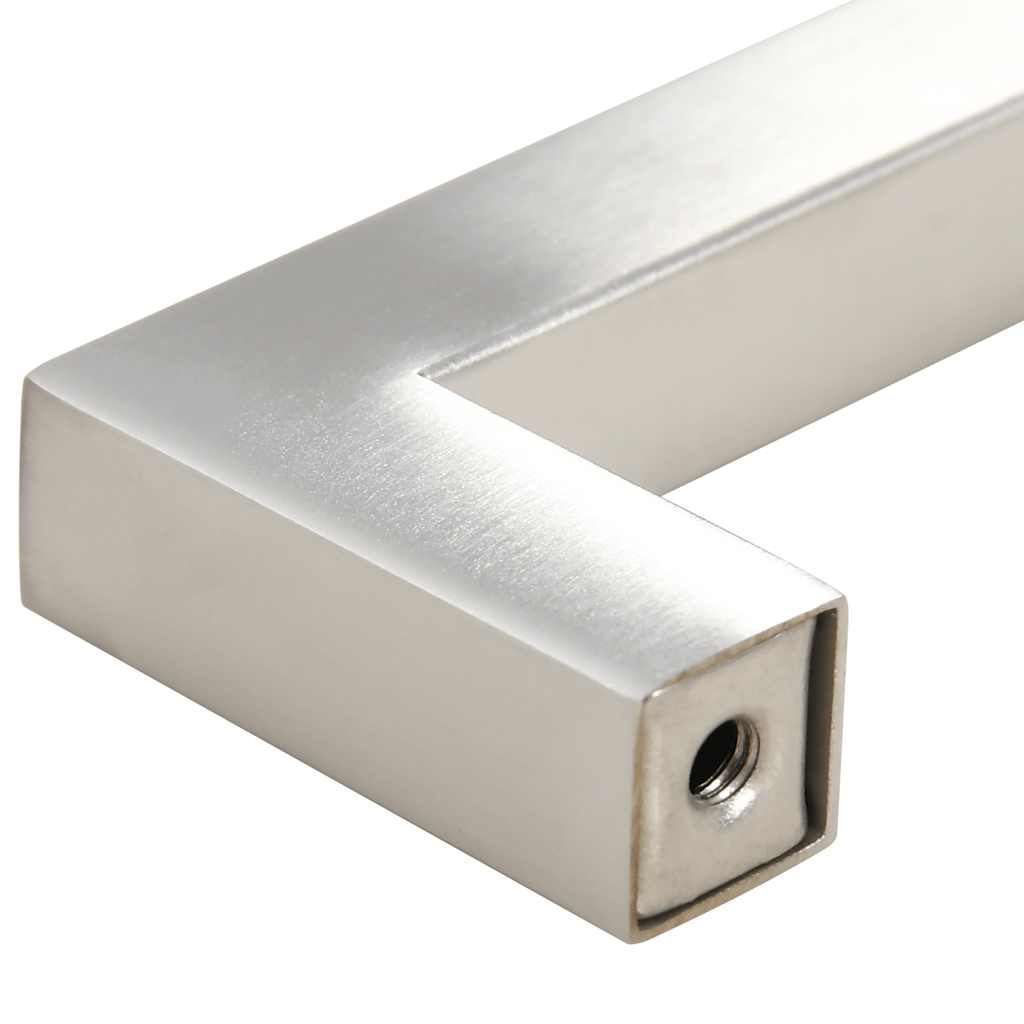 Möbelgriffe 10 Stk. Silbern 64 mm Edelstahl