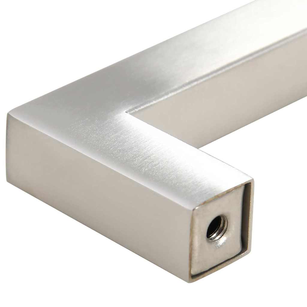 Möbelgriffe 10 Stk. Silbern 96 mm Edelstahl