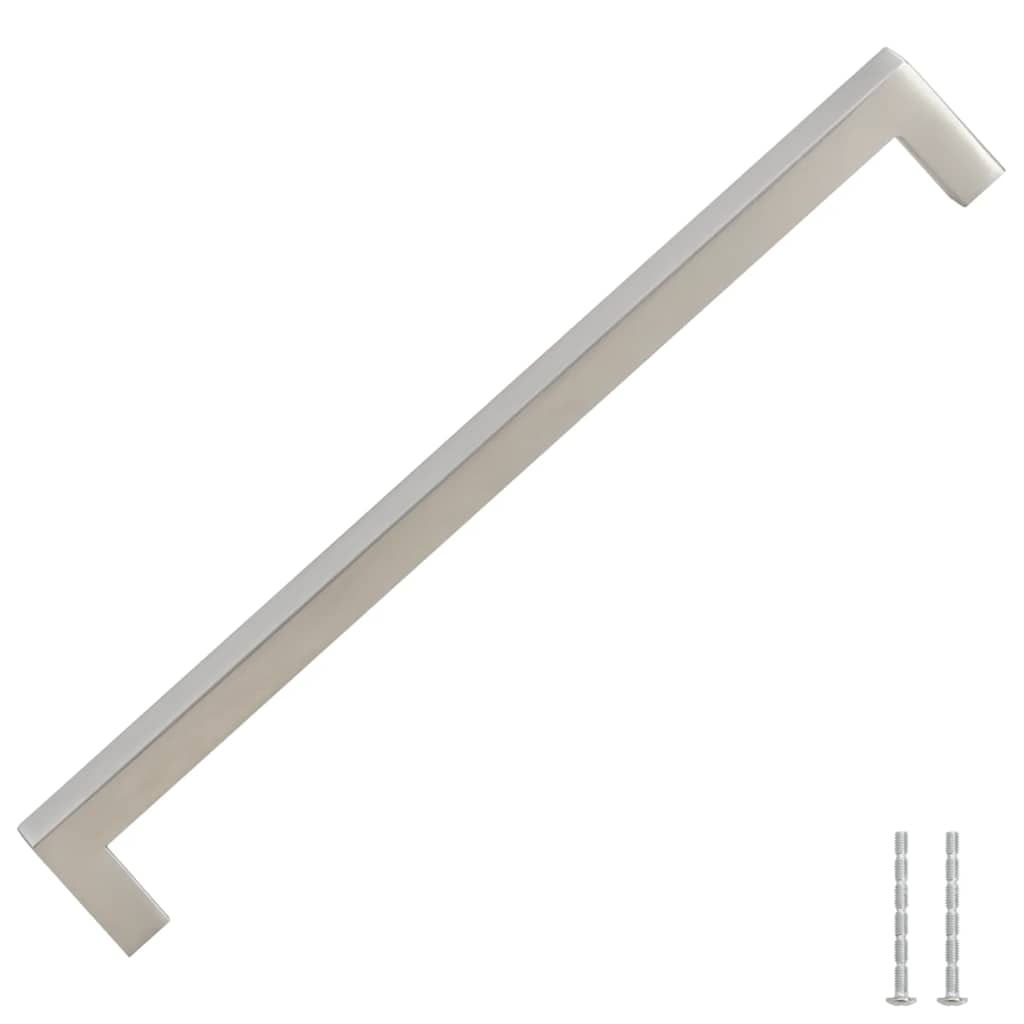 Möbelgriffe 5 Stk. Silbern 224 mm Edelstahl