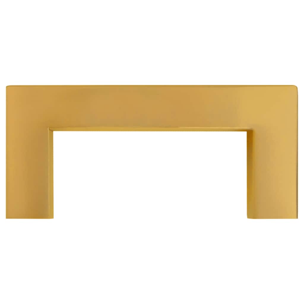 Möbelgriffe 10 Stk. Golden 64 mm Edelstahl