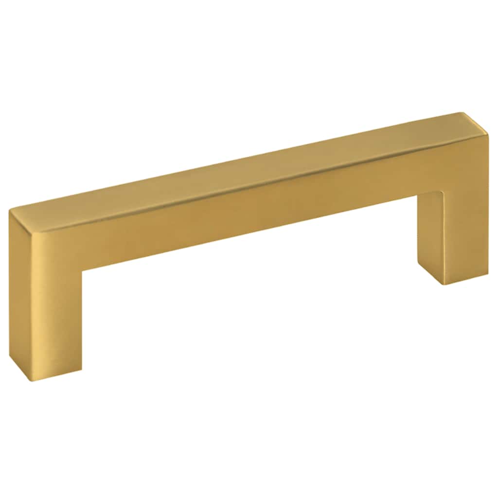 Möbelgriffe 10 Stk. Golden 96 mm Edelstahl