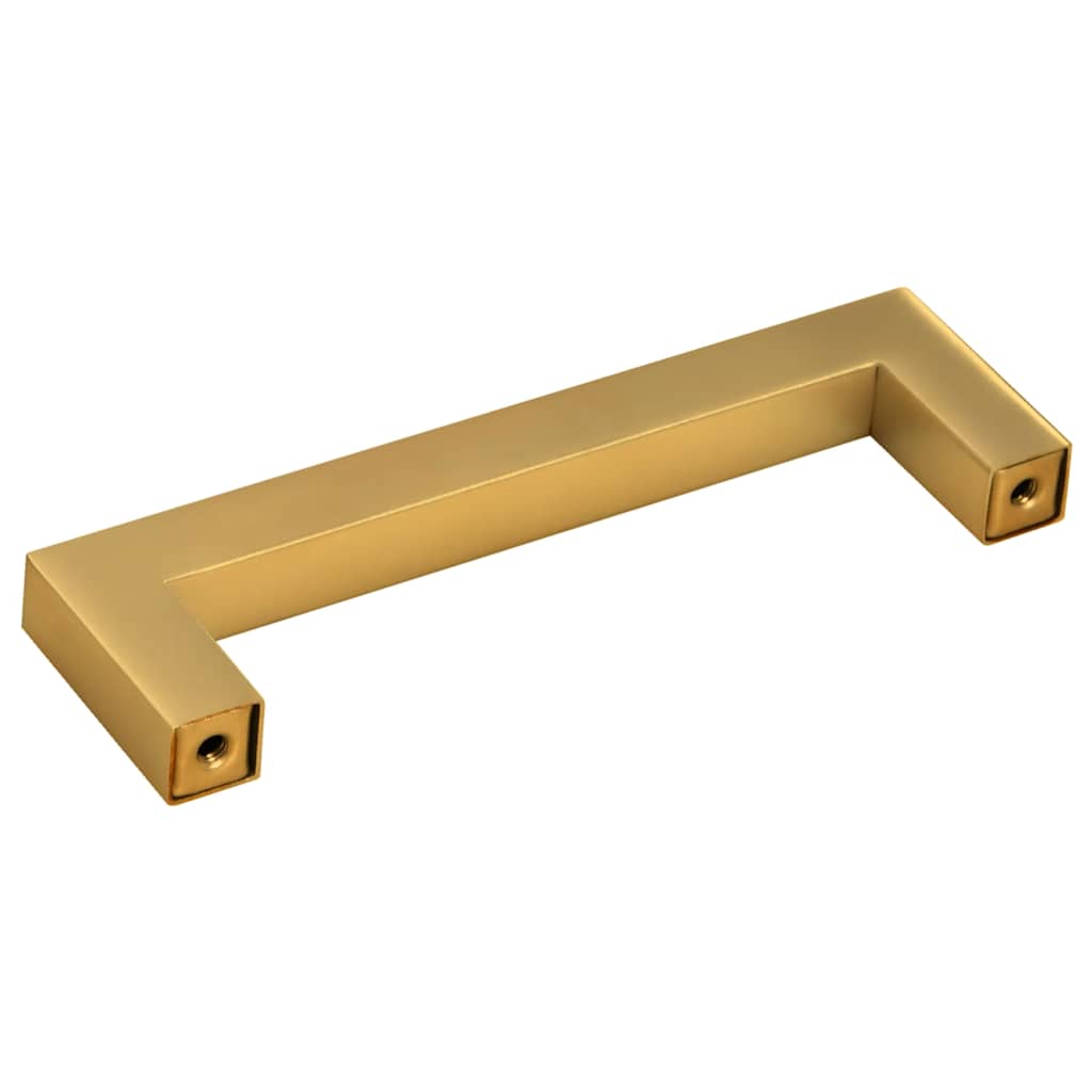 Möbelgriffe 10 Stk. Golden 96 mm Edelstahl