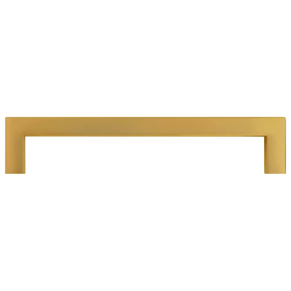Möbelgriffe 10 Stk. Golden 160 mm Edelstahl