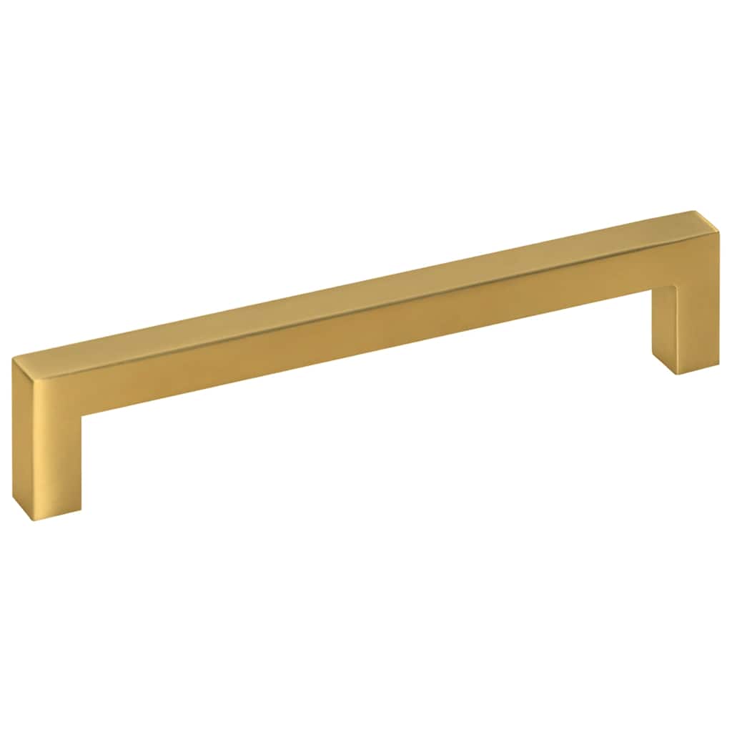 Möbelgriffe 10 Stk. Golden 160 mm Edelstahl