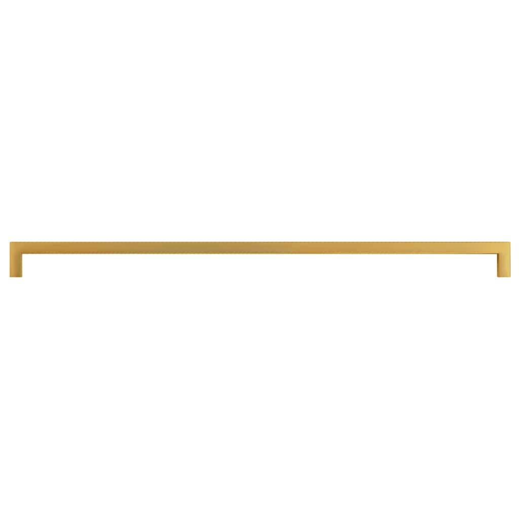 Möbelgriffe 5 Stk. Golden 480 mm Edelstahl