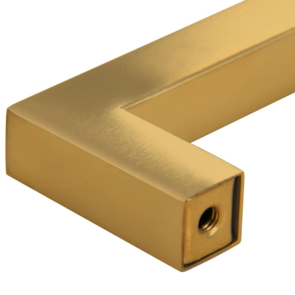 Möbelgriffe 5 Stk. Golden 480 mm Edelstahl