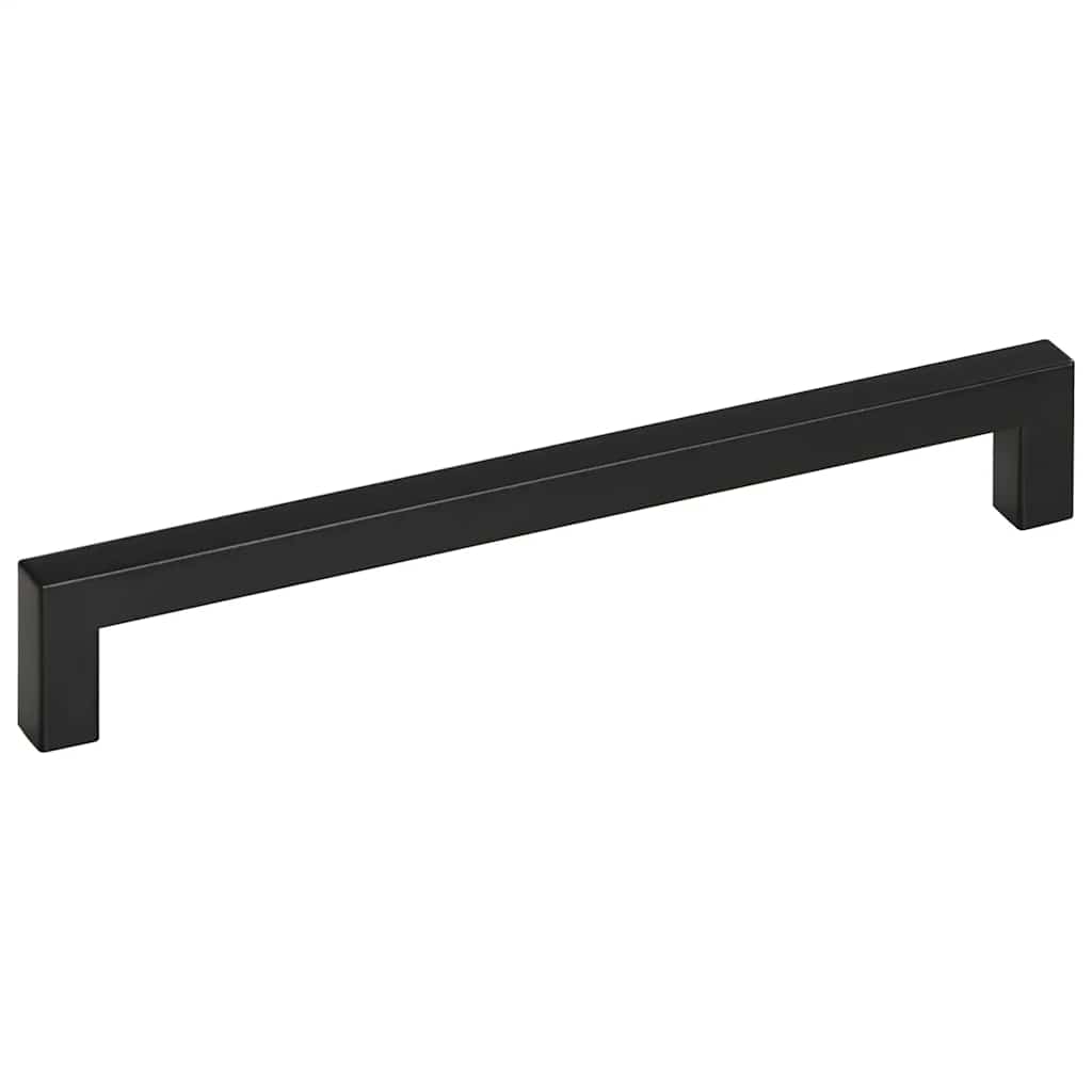 Möbelgriffe 5 Stk. Schwarz 224 mm Edelstahl