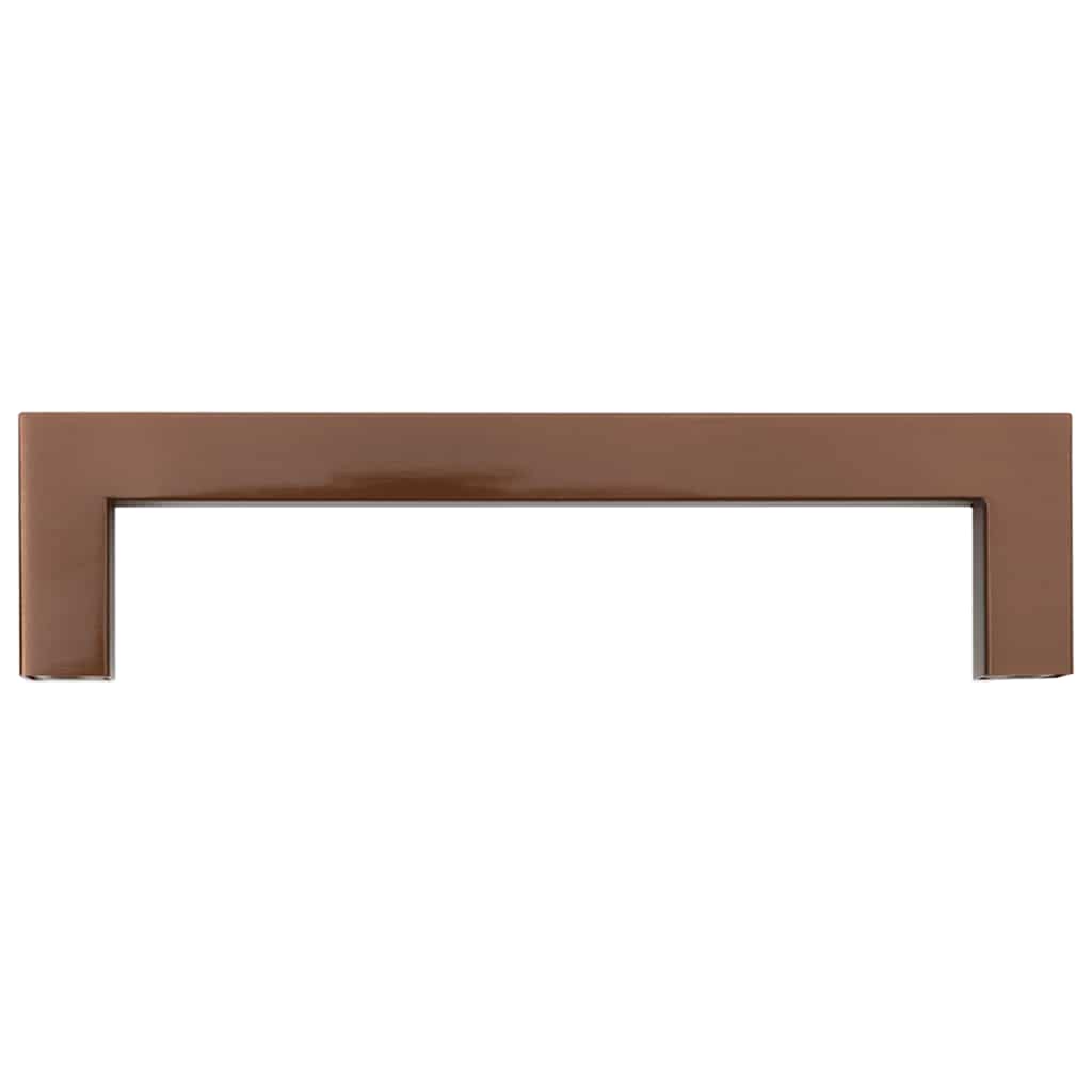 Möbelgriffe 10 Stk. Bronzen 128 mm Edelstahl