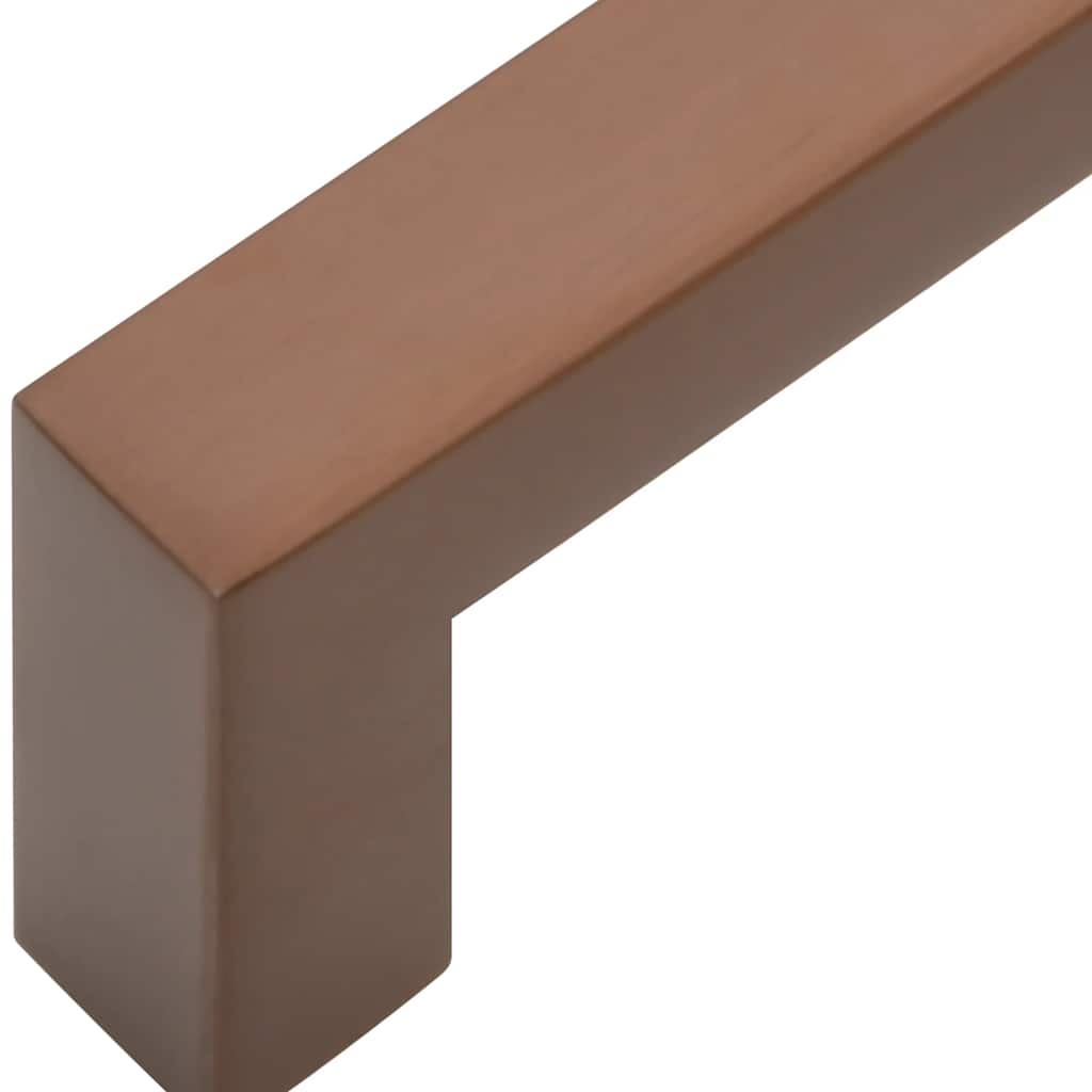 Möbelgriffe 5 Stk. Bronzen 192 mm Edelstahl