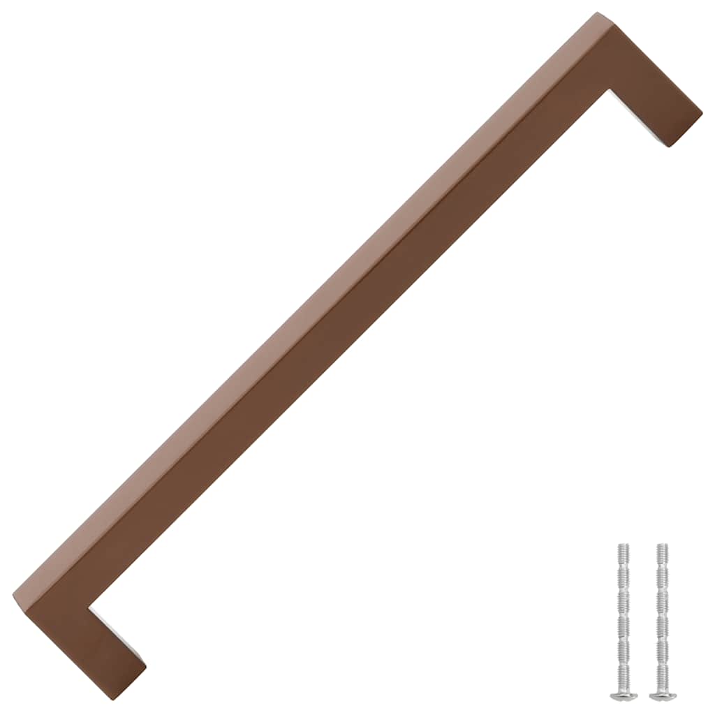 Möbelgriffe 5 Stk. Bronzen 224 mm Edelstahl