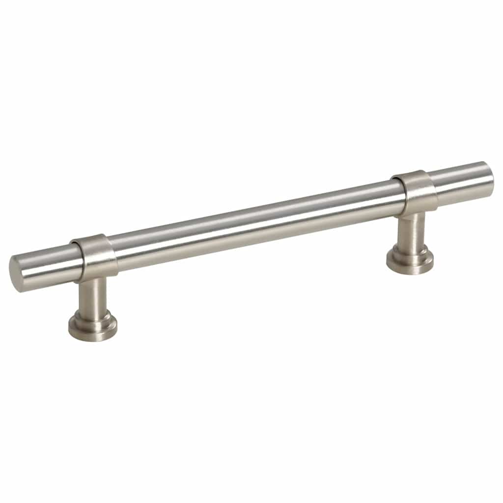 Möbelgriffe 10 Stk. Silbern 96 mm Edelstahl