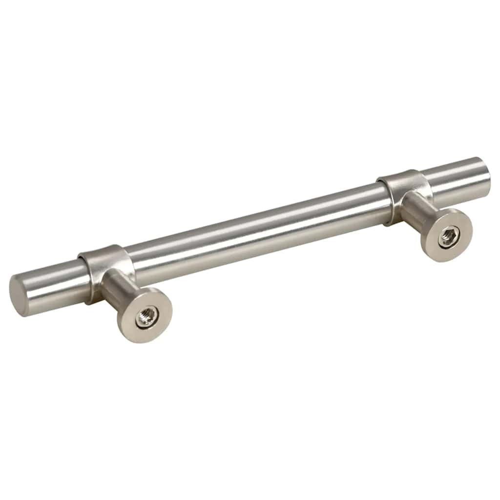 Möbelgriffe 10 Stk. Silbern 96 mm Edelstahl