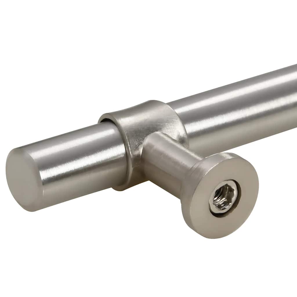 Möbelgriffe 10 Stk. Silbern 96 mm Edelstahl