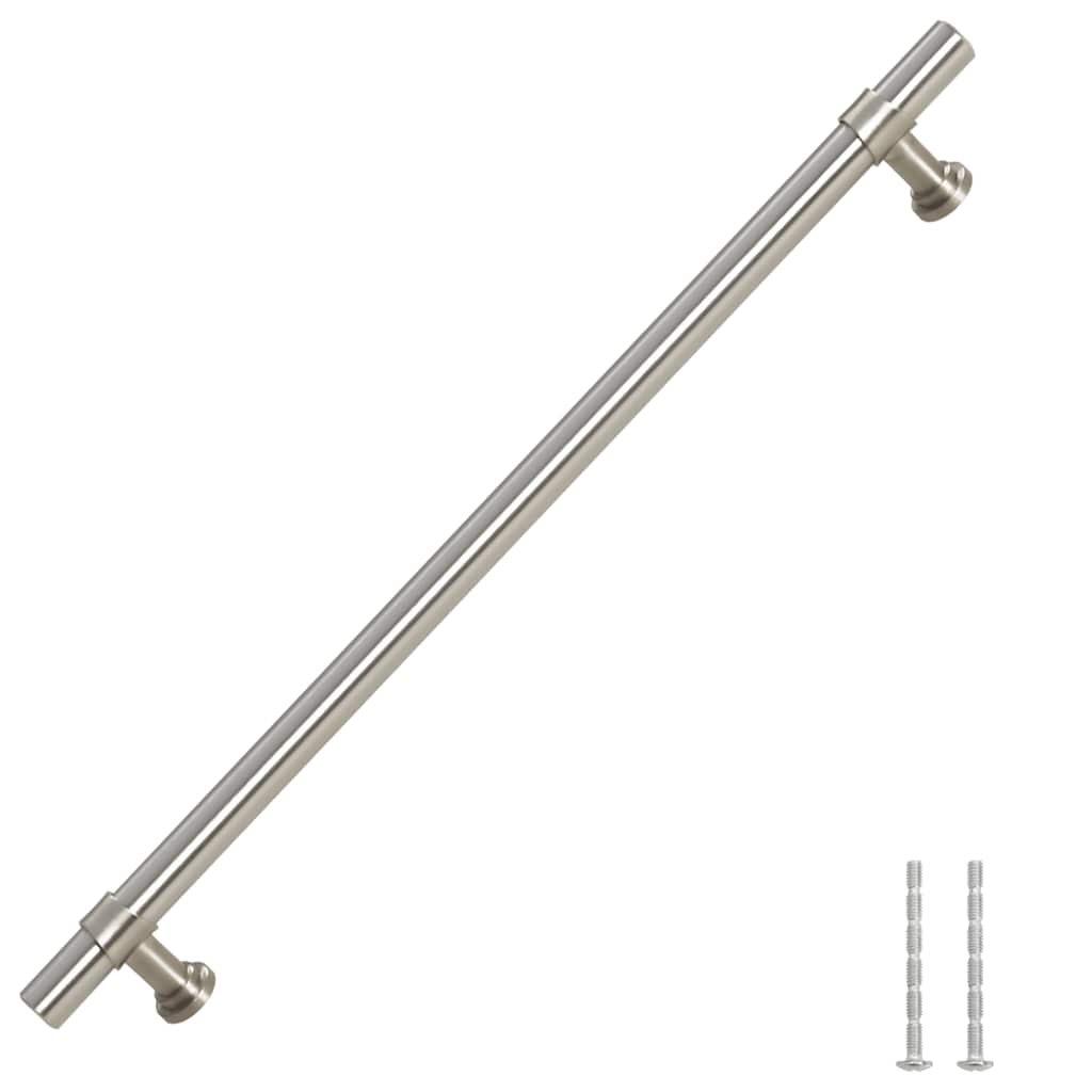 Möbelgriffe 5 Stk. Silbern 224 mm Edelstahl