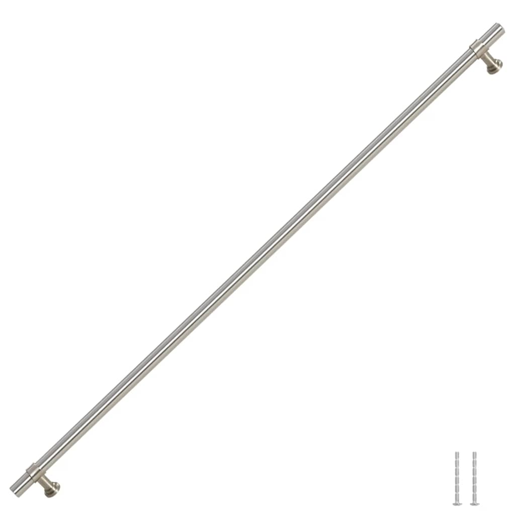 Möbelgriffe 5 Stk. Silbern 480 mm Edelstahl