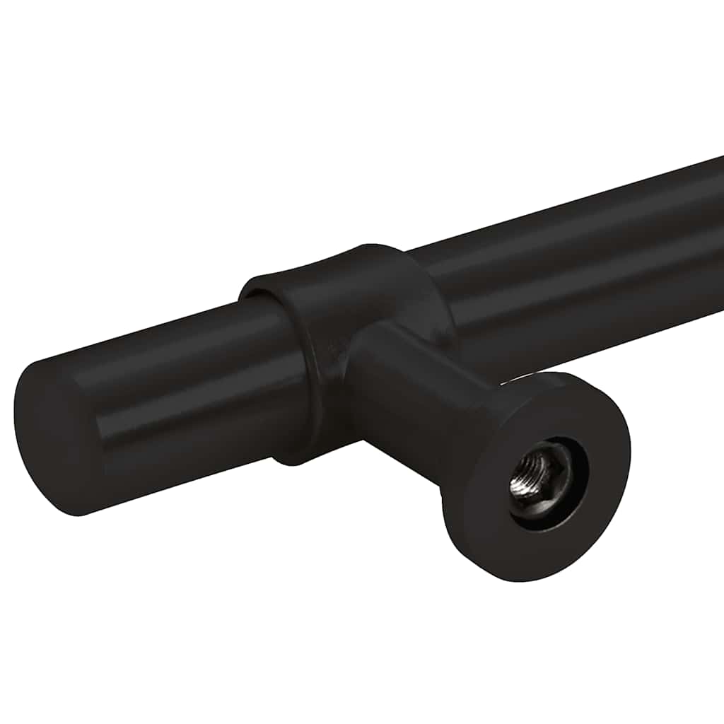 Möbelgriffe 5 Stk. Schwarz 320 mm Edelstahl