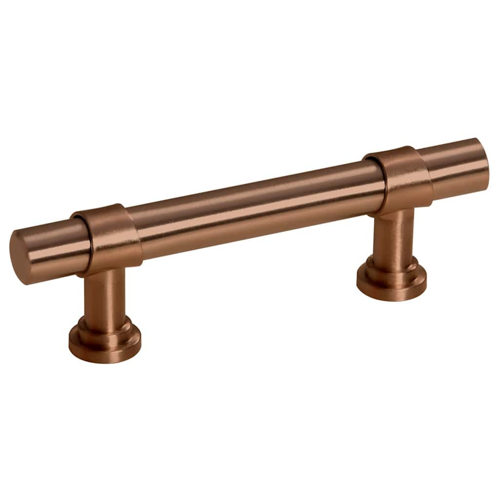 Möbelgriffe 10 Stk. Bronzen 64 mm Edelstahl