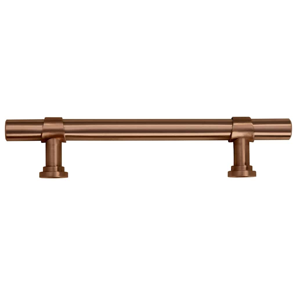Möbelgriffe 10 Stk. Bronzen 96 mm Edelstahl