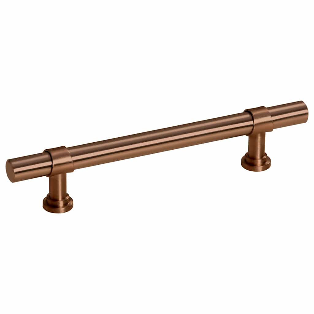 Möbelgriffe 10 Stk. Bronzen 96 mm Edelstahl