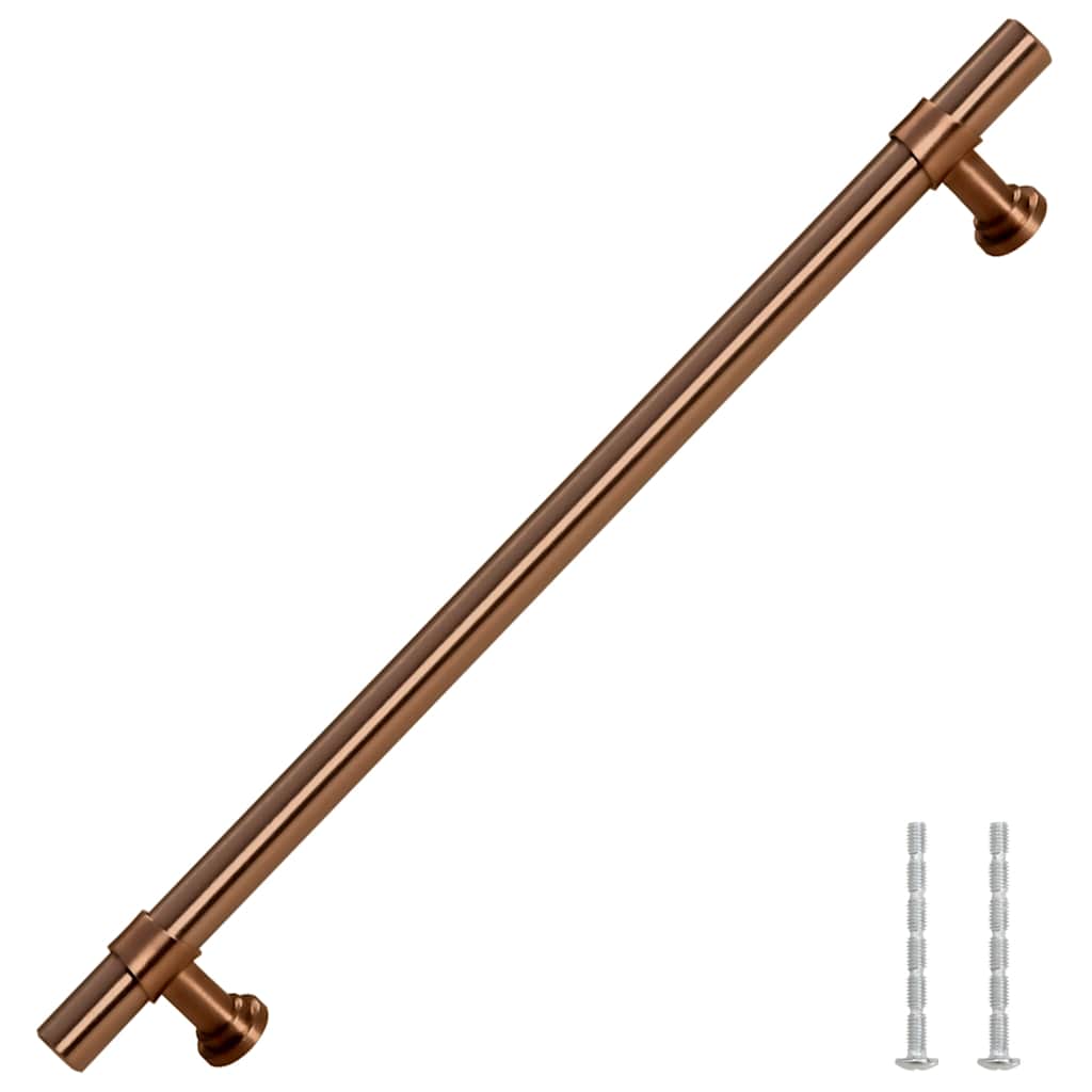 Möbelgriffe 5 Stk. Bronzen 192 mm Edelstahl