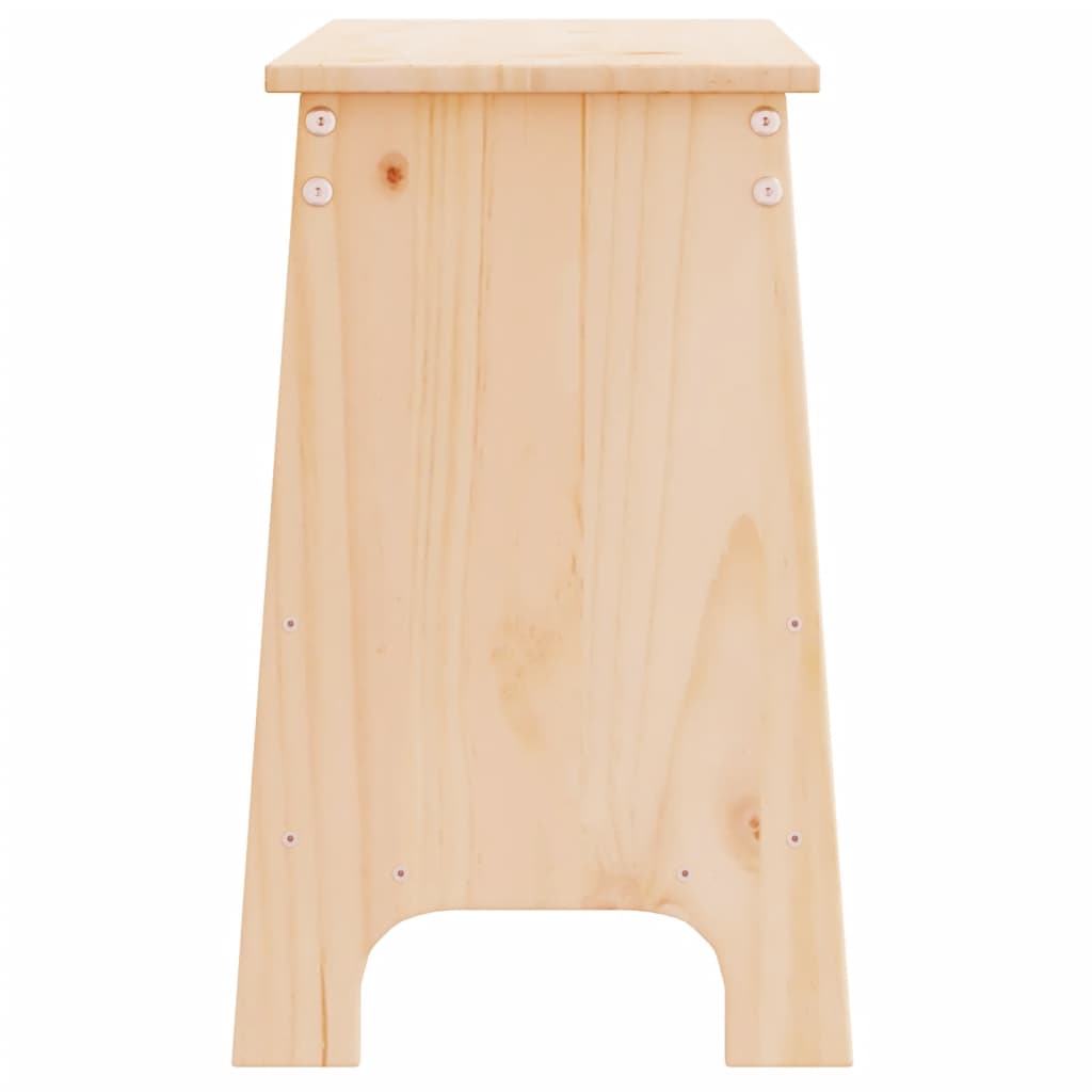 Flurbank 100x28x45 cm Massivholz Kiefer