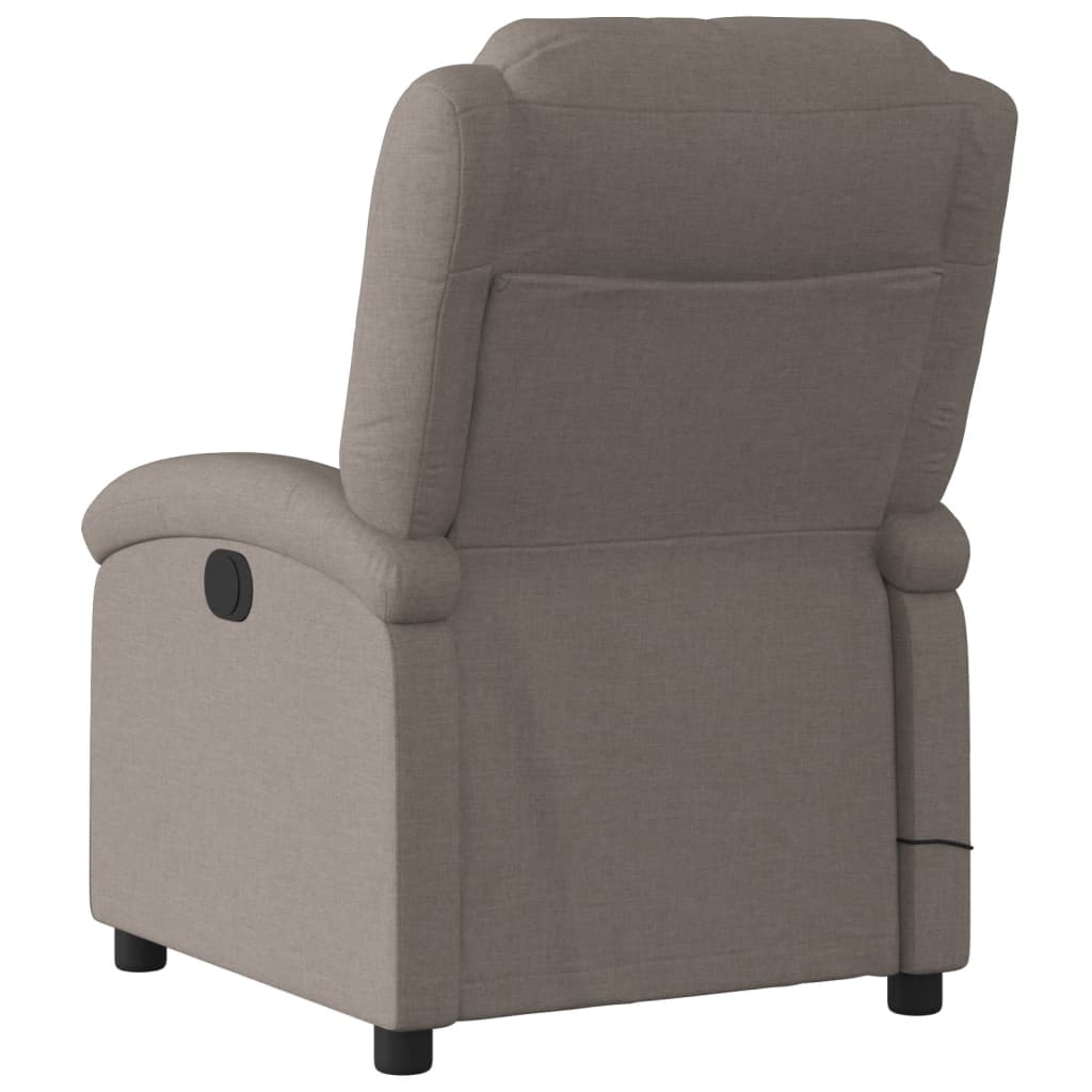 massage chair taupe fabric