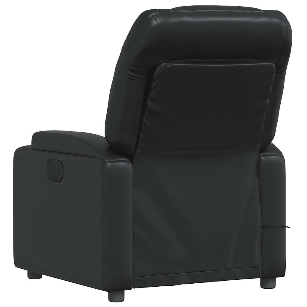 Massagesessel Schwarz Kunstleder