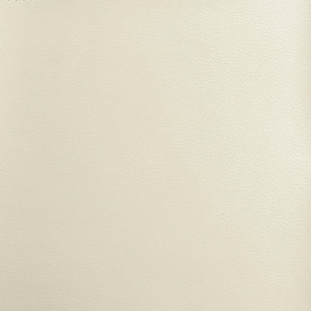 Relaxing chair cream artificial leather