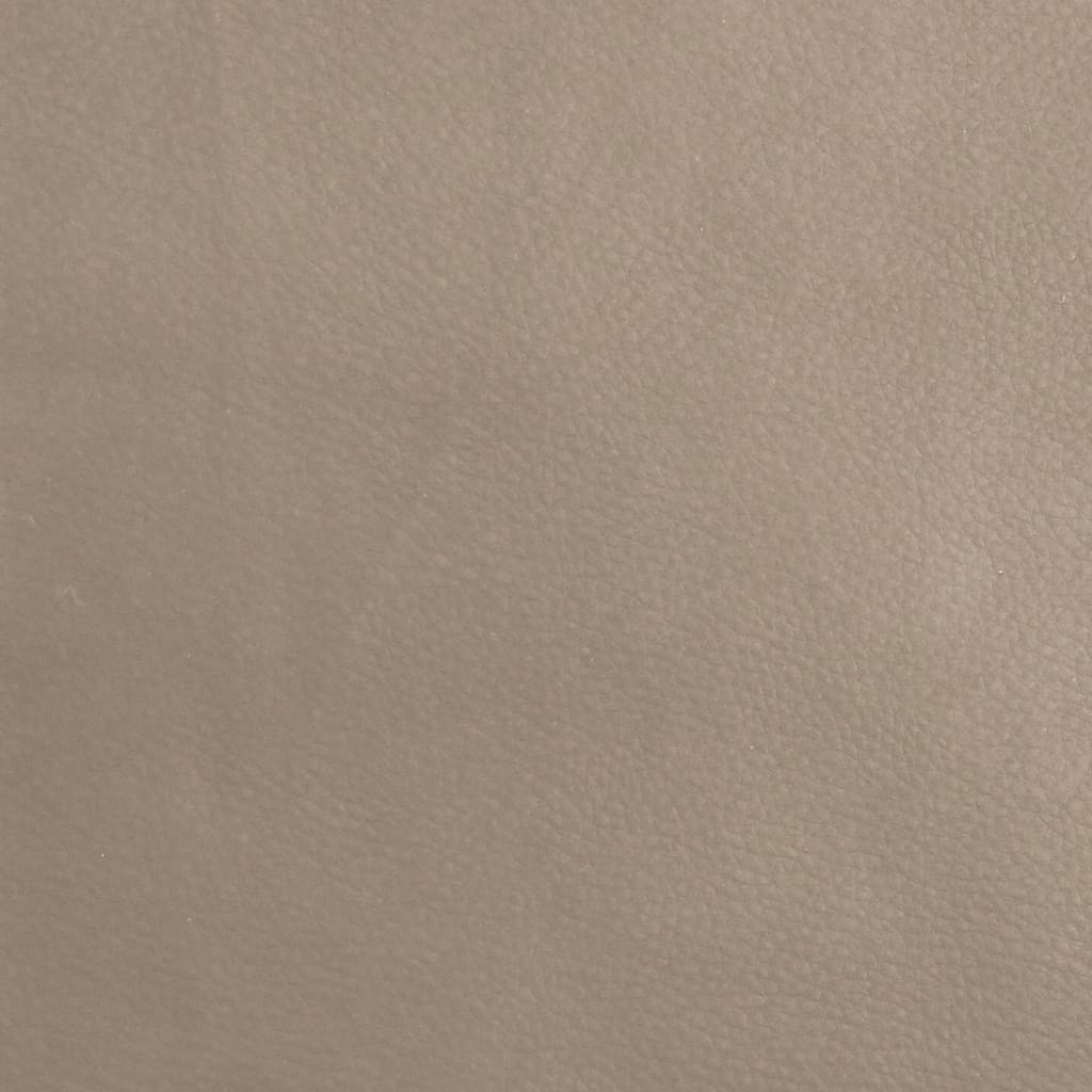 Relaxing chair cappuccino brown imitation leather