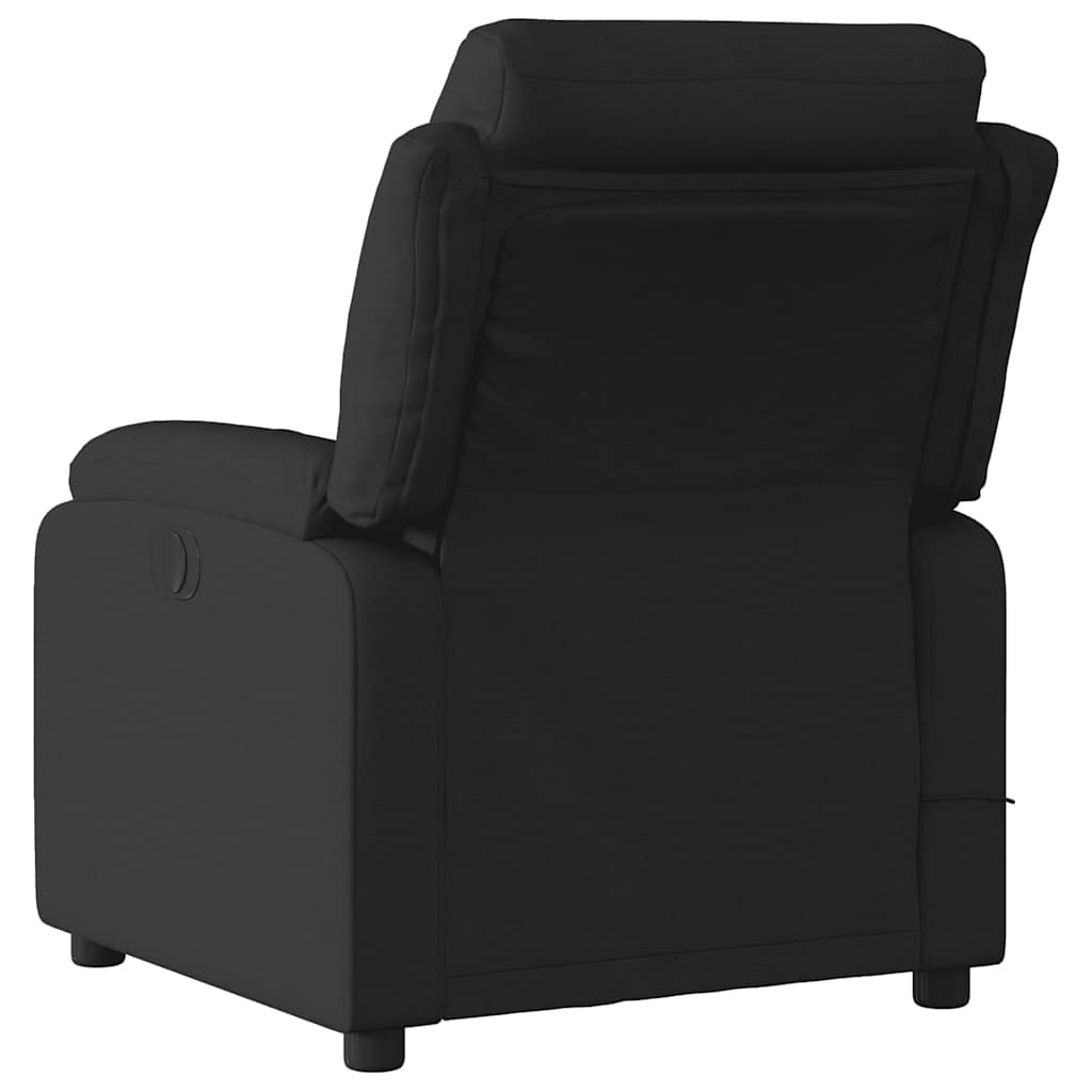 Massage Chair Black Fabric