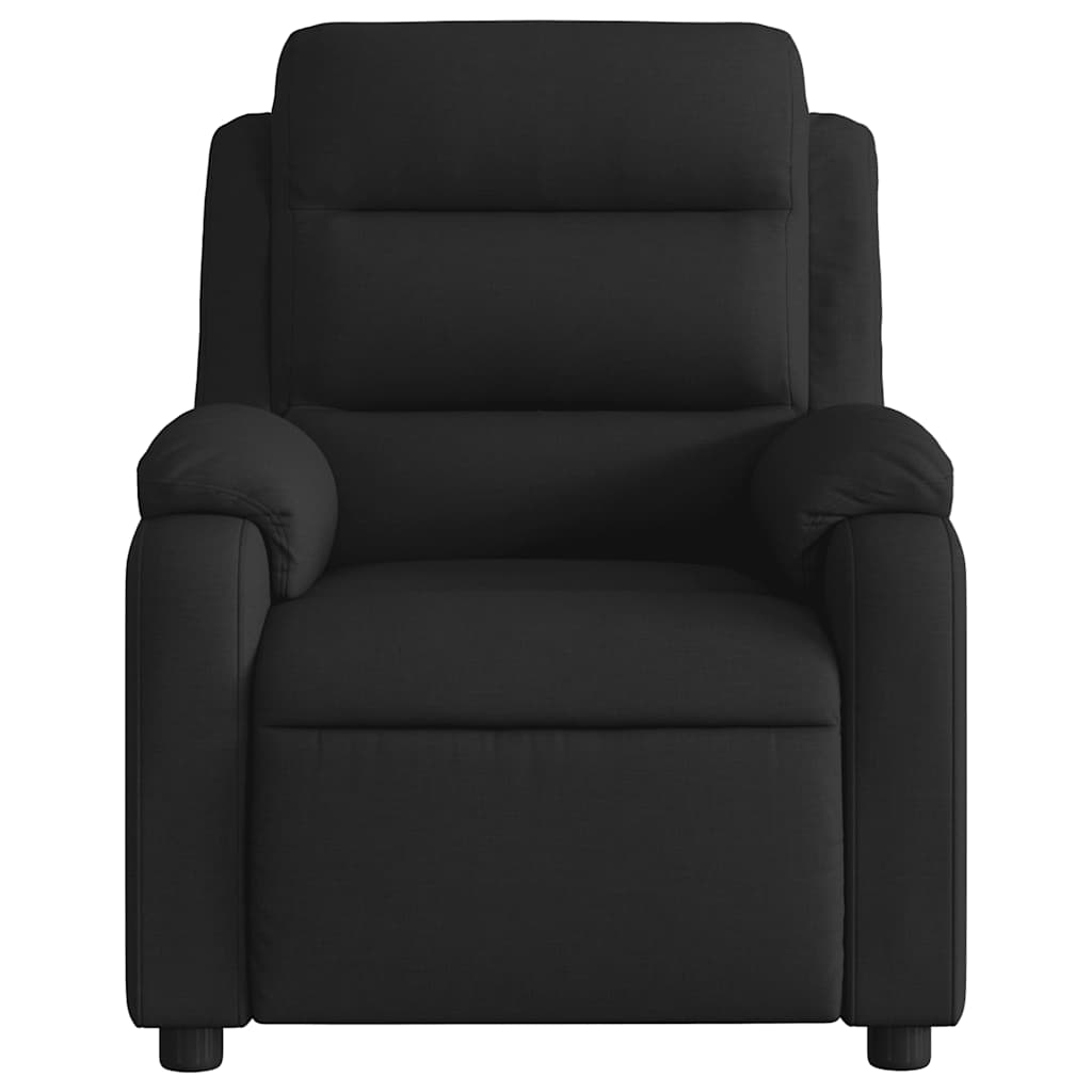 Massage Chair Black Fabric