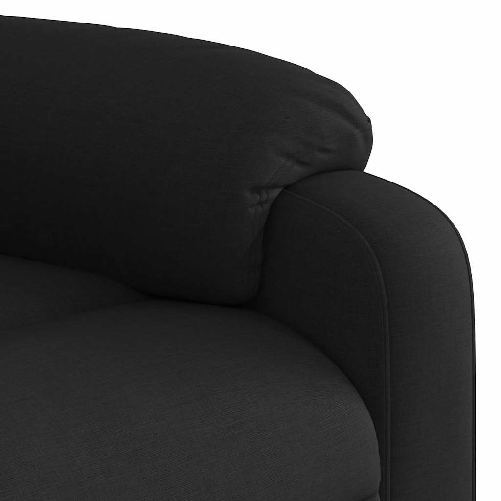 Massage Chair Black Fabric