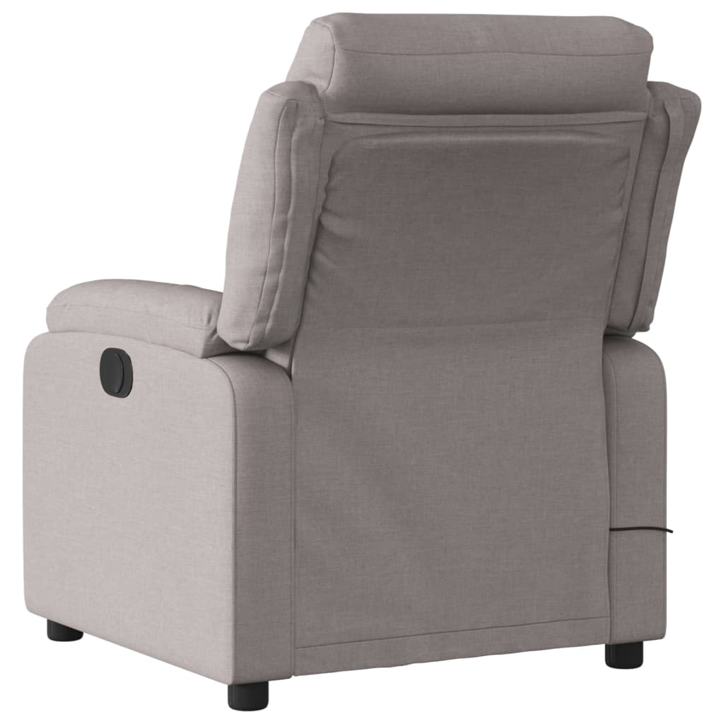 massage chair taupe fabric