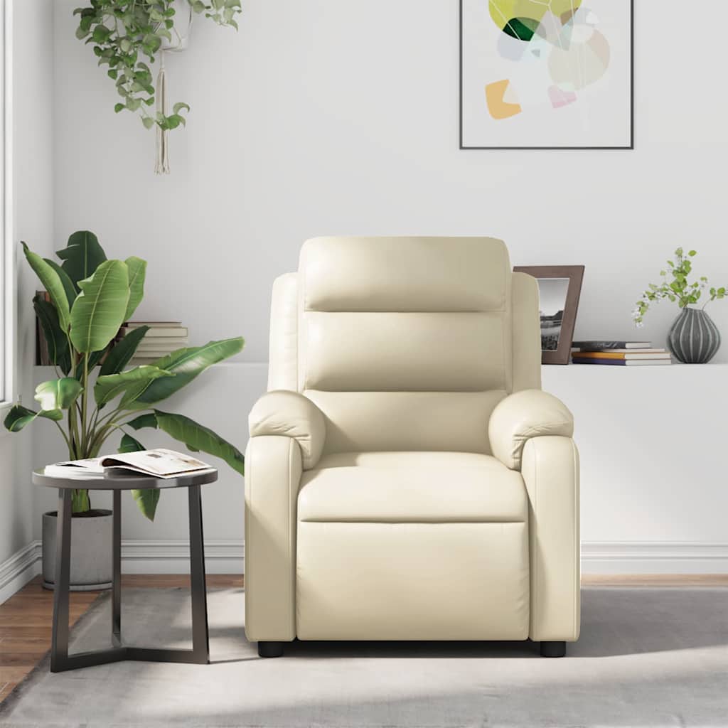 massage chair cream imitation leather