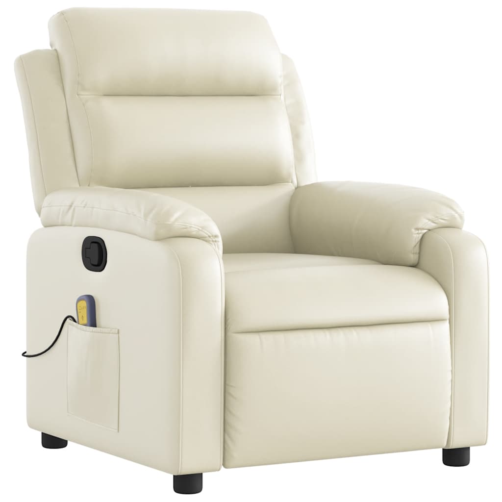 massage chair cream imitation leather