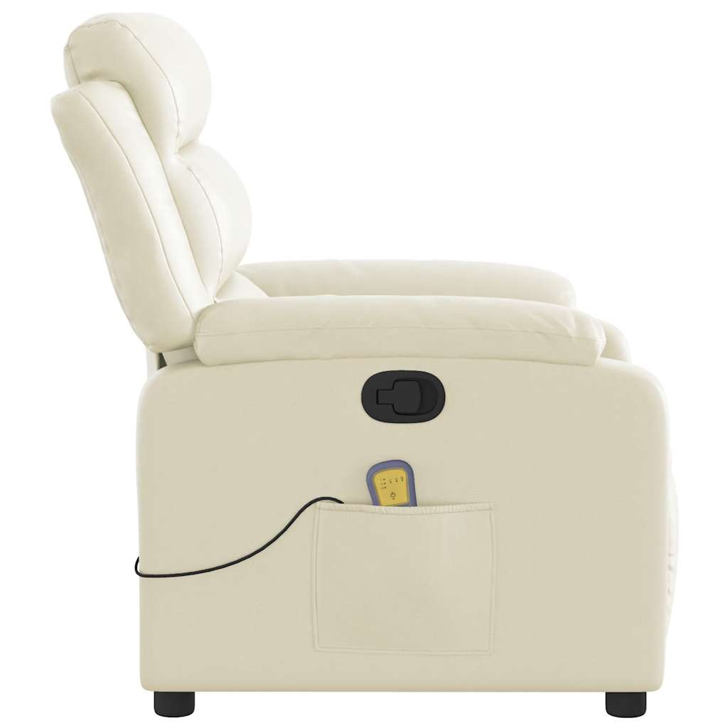 massage chair cream imitation leather