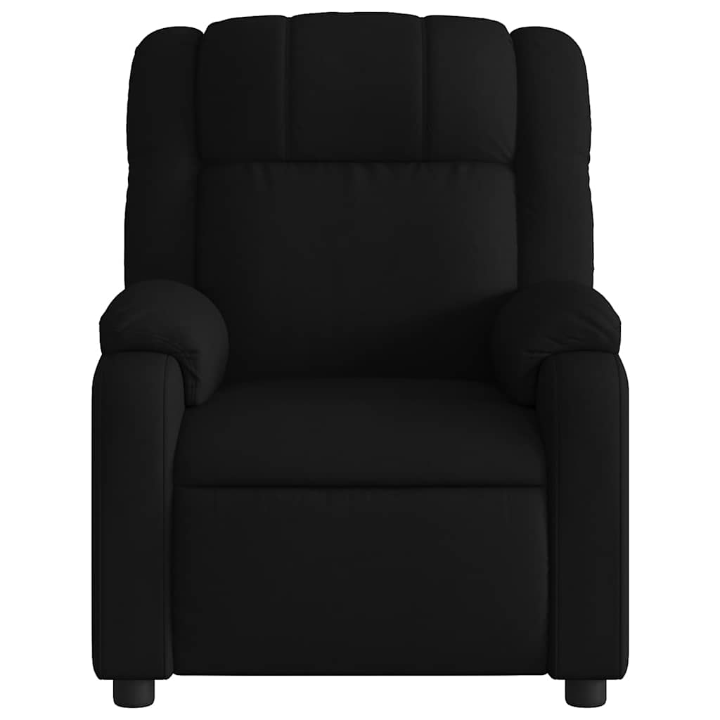 Massagesessel Schwarz Stoff