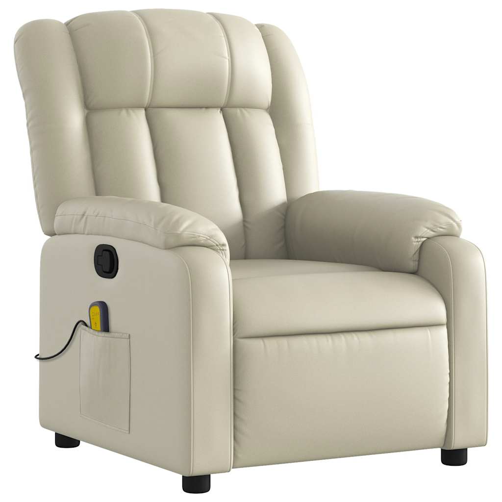 massage chair cream imitation leather