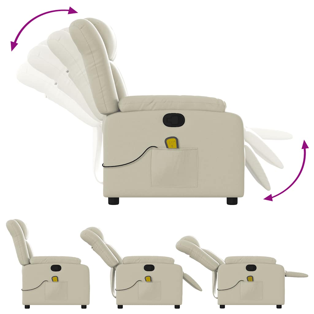 massage chair cream imitation leather