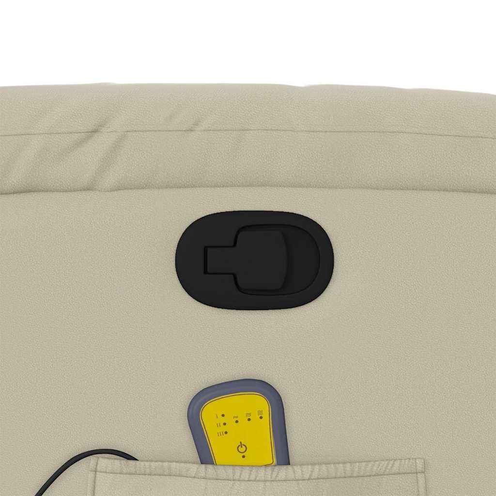 massage chair cream imitation leather