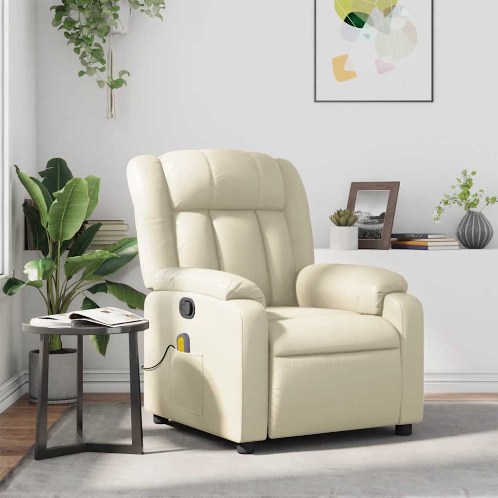 massage chair cream imitation leather