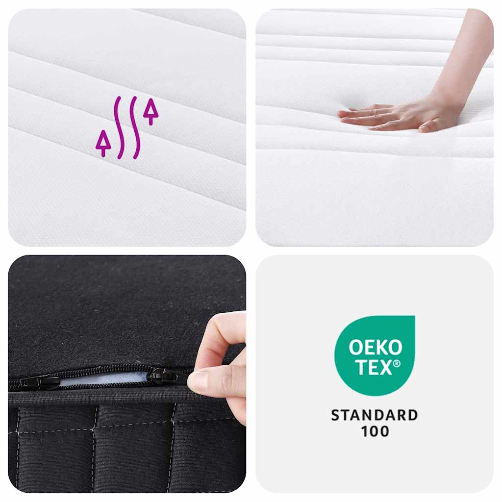 Bonnell spring mattress medium 140x200 cm