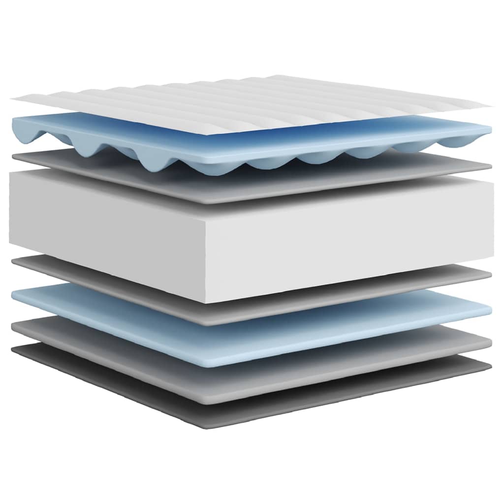 Mattress Foam Medium Soft 140x200 cm