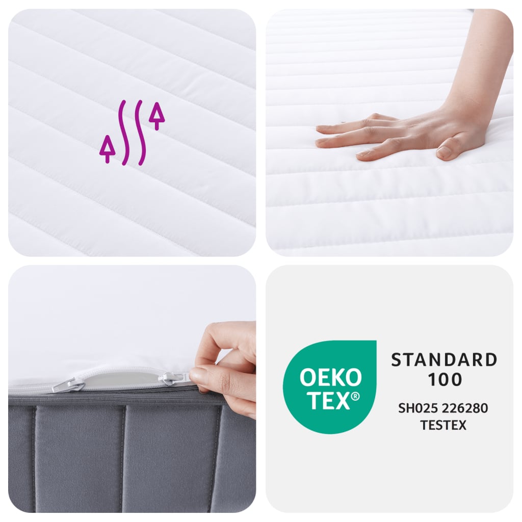 Mattress foam medium soft 140x190 cm