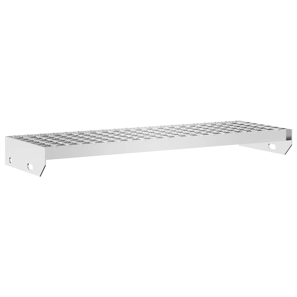 Grating step 70x24x7 cm galvanized steel