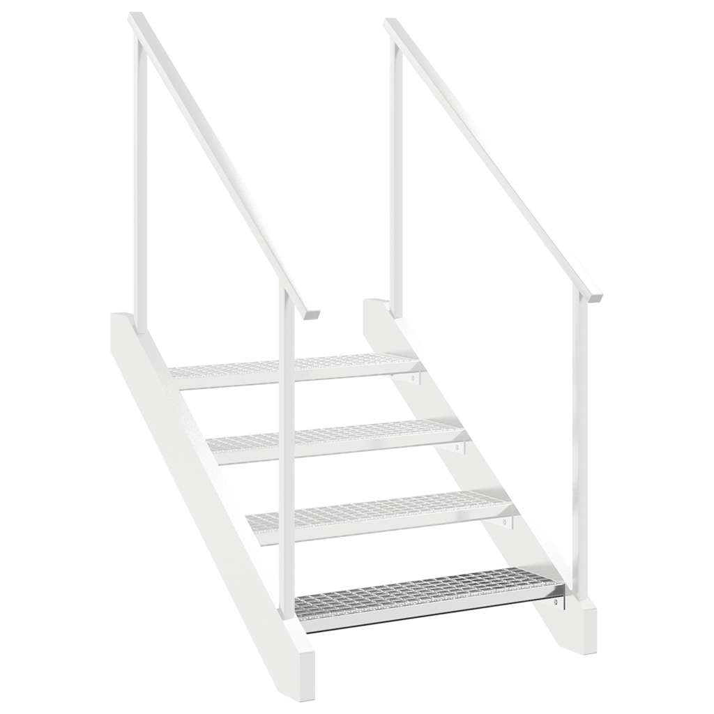 Grating step 70x24x7 cm galvanized steel