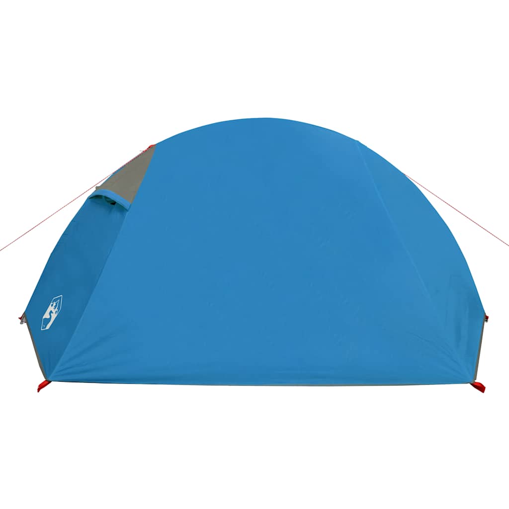 Dome Camping Tent 2 Persons Blue Waterproof