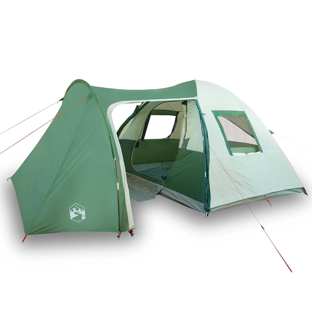 Dome Family Tent 6 Persons Green Waterproof