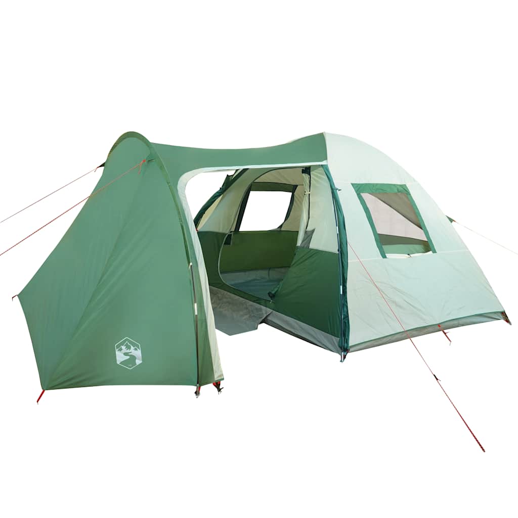 Dome Family Tent 6 Persons Green Waterproof